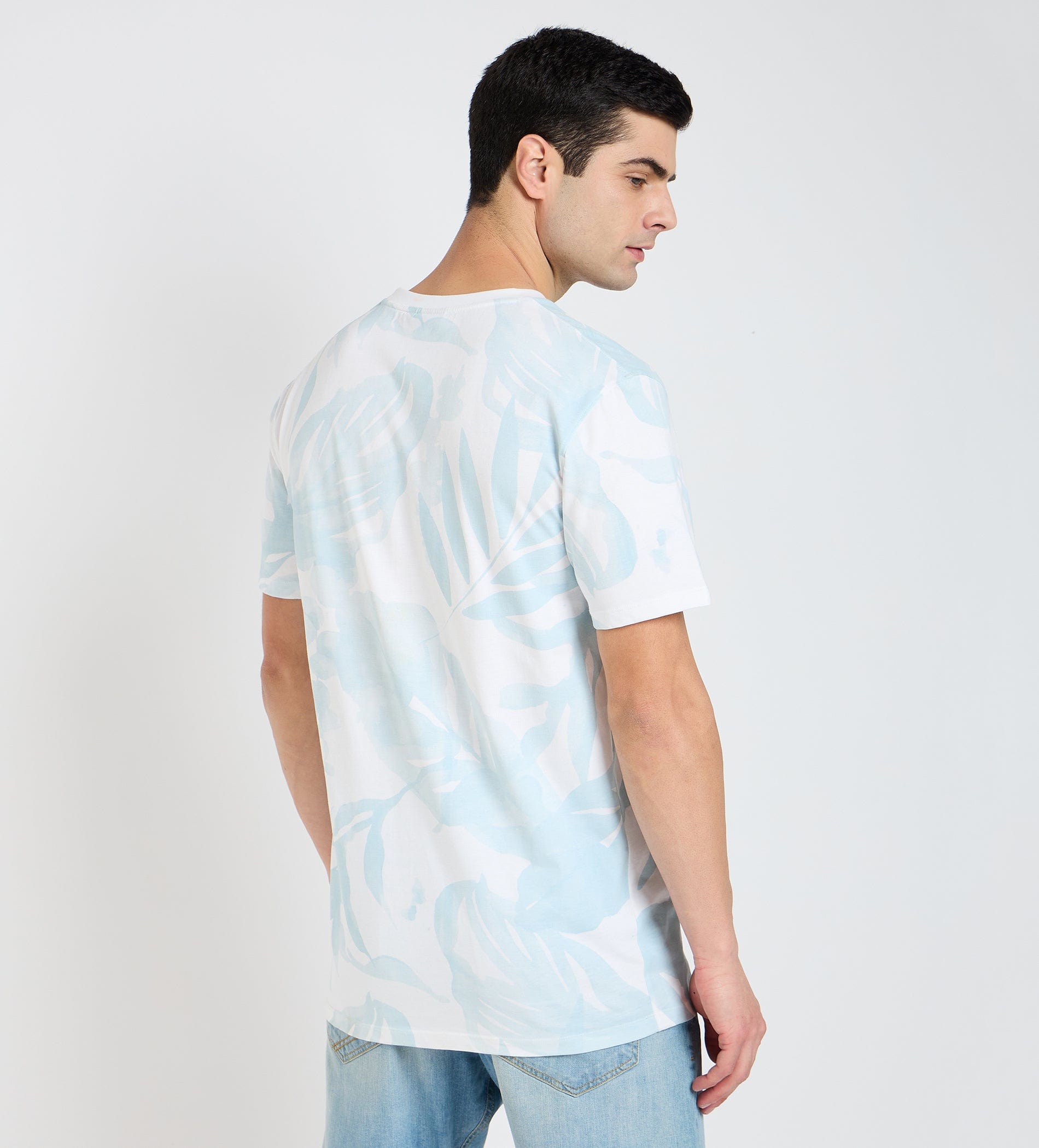 T-Shirts T-Shirt Faded Flora Print T-Shirt