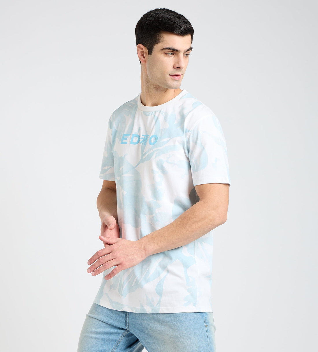 T-Shirts T-Shirt Faded Flora Print T-Shirt
