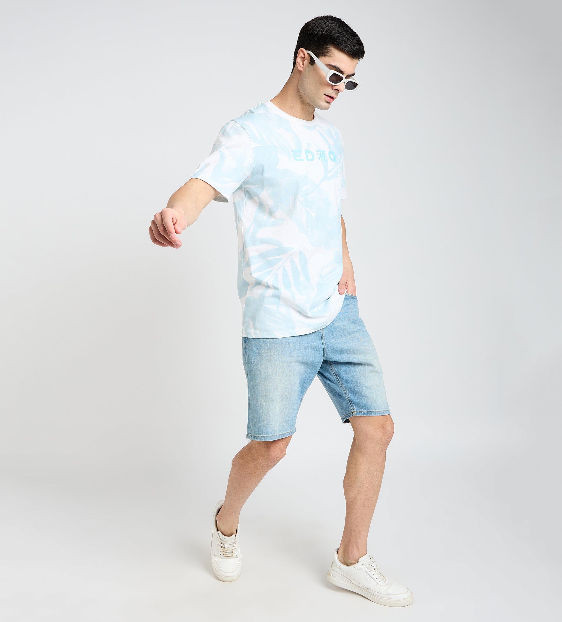 T-Shirts T-Shirt Faded Flora Print T-Shirt
