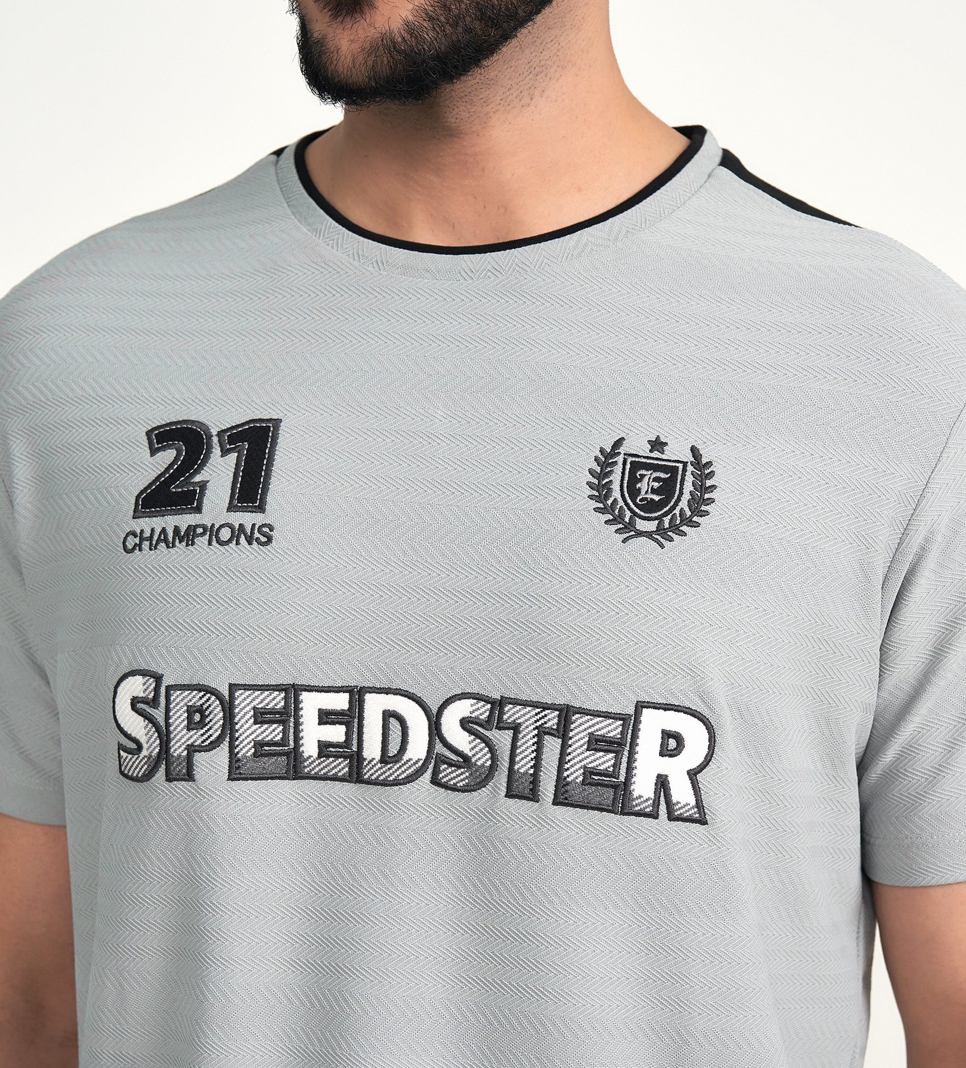T-Shirts T-Shirt Grey Cest Fusion T-shirt