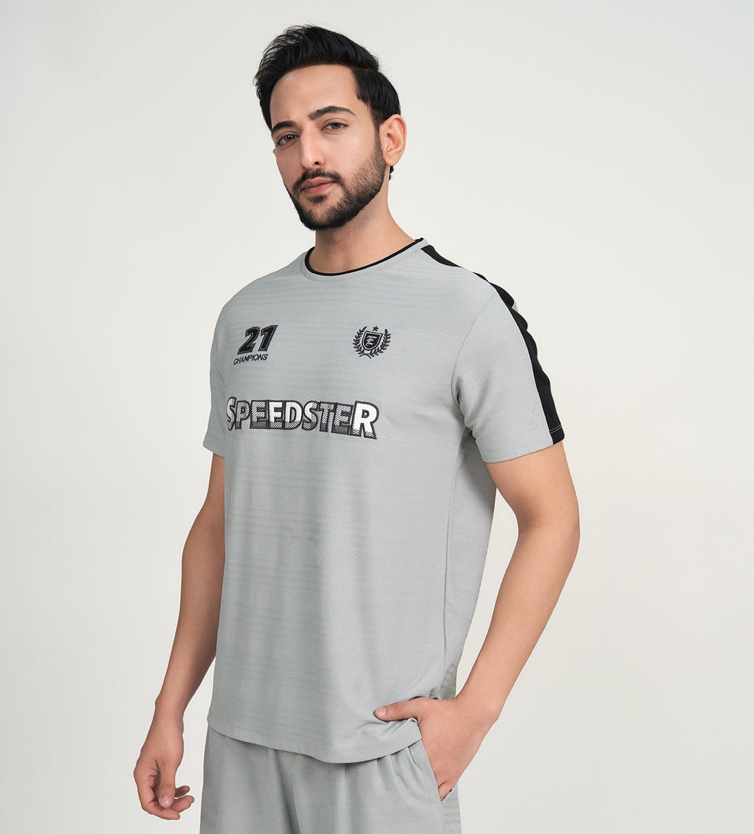 T-Shirts T-Shirt Grey Cest Fusion T-shirt