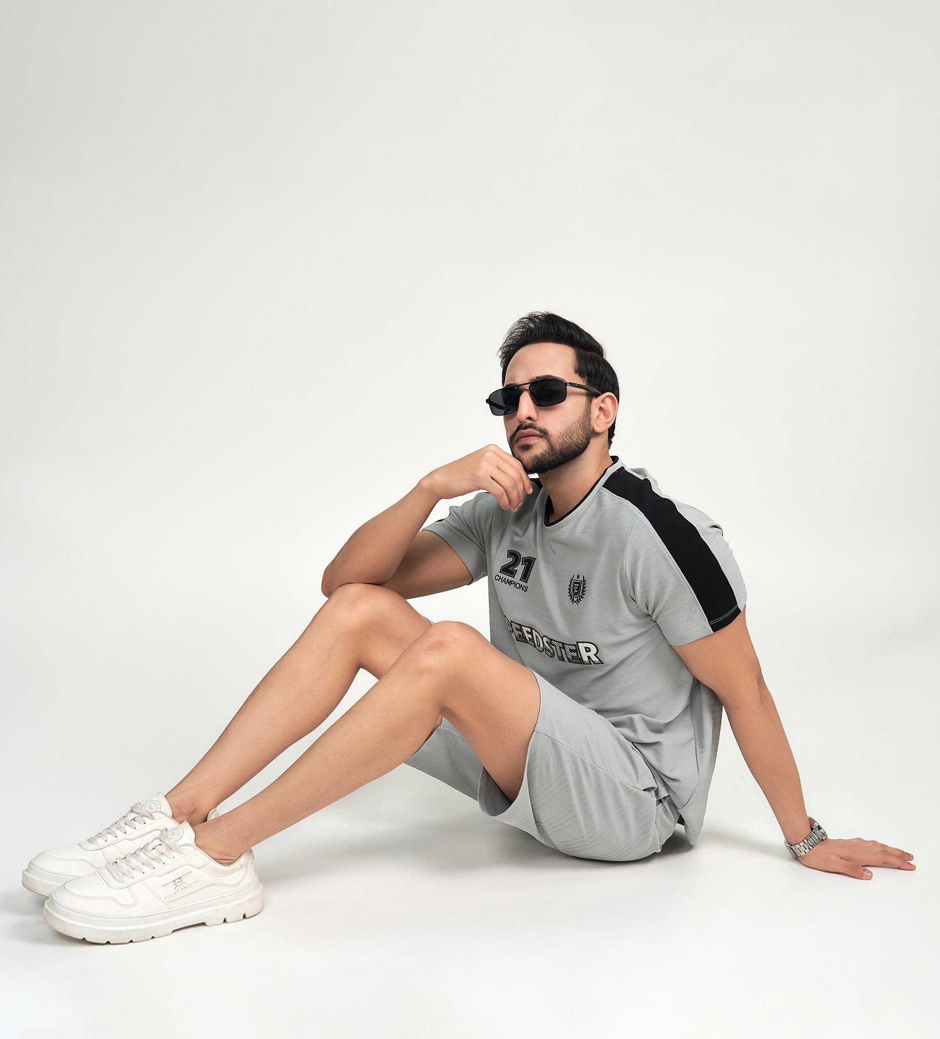 T-Shirts T-Shirt Grey Cest Fusion T-shirt