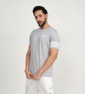 T-Shirts T-Shirt Grey Minimalist Motion T-shirt