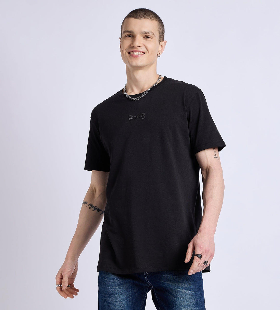 T-Shirts T-Shirt Lightweight T-Shirt With Back Text