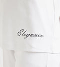 T-Shirts T-Shirt Monochrome Floral Cotton Tee