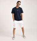 T-Shirts T-Shirt Navy Silk Symphony T-shirt For Men