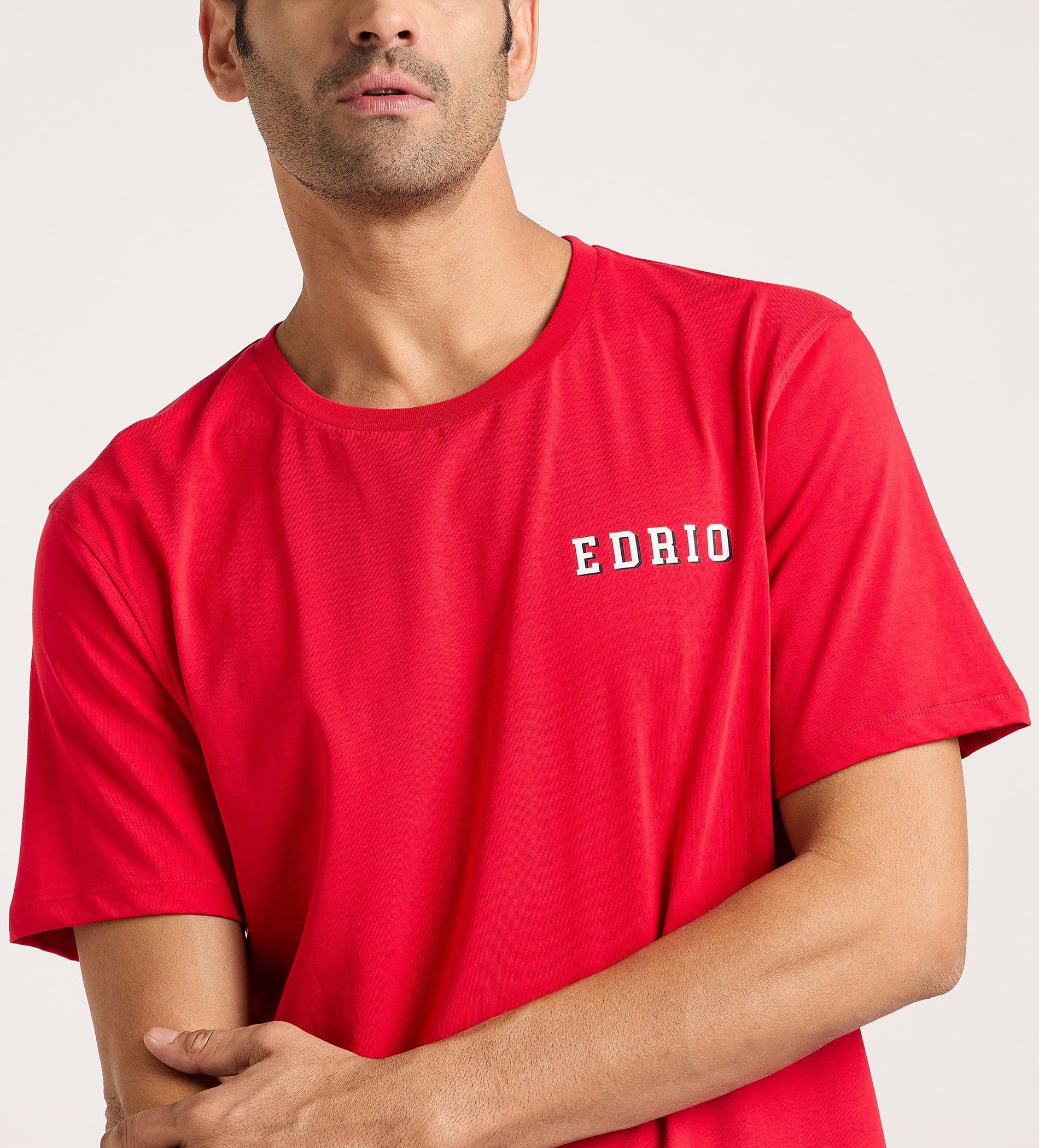 T-Shirts T-Shirt Overlaping Typography Print T-Shirt