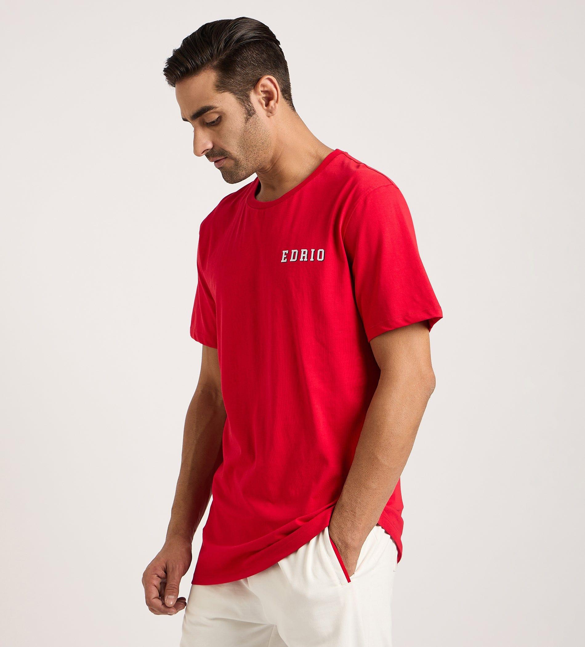 T-Shirts T-Shirt Overlaping Typography Print T-Shirt