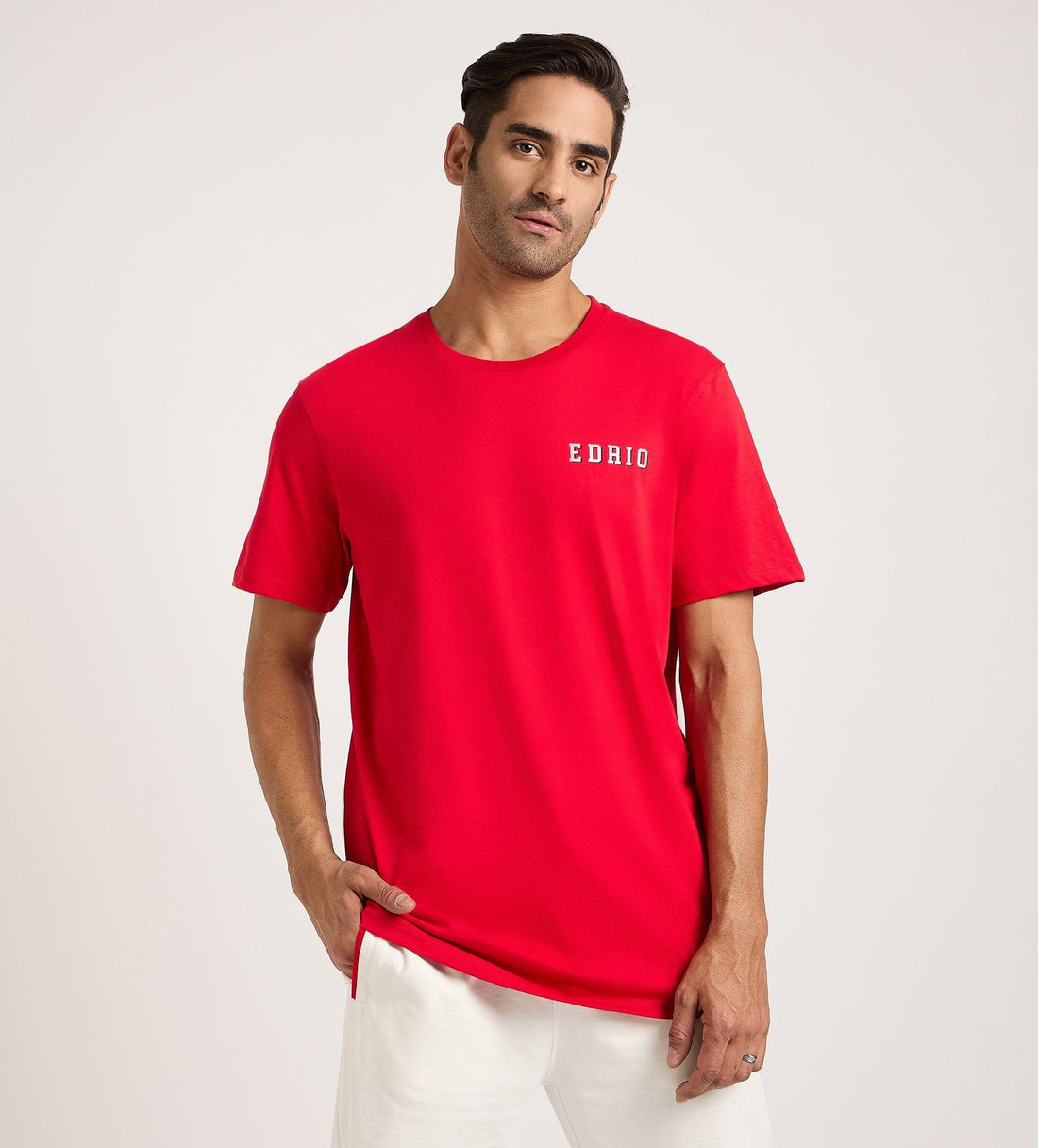 T-Shirts T-Shirt Overlaping Typography Print T-Shirt