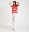 T-Shirts T-Shirt Oversized Tee In Classic Stripes