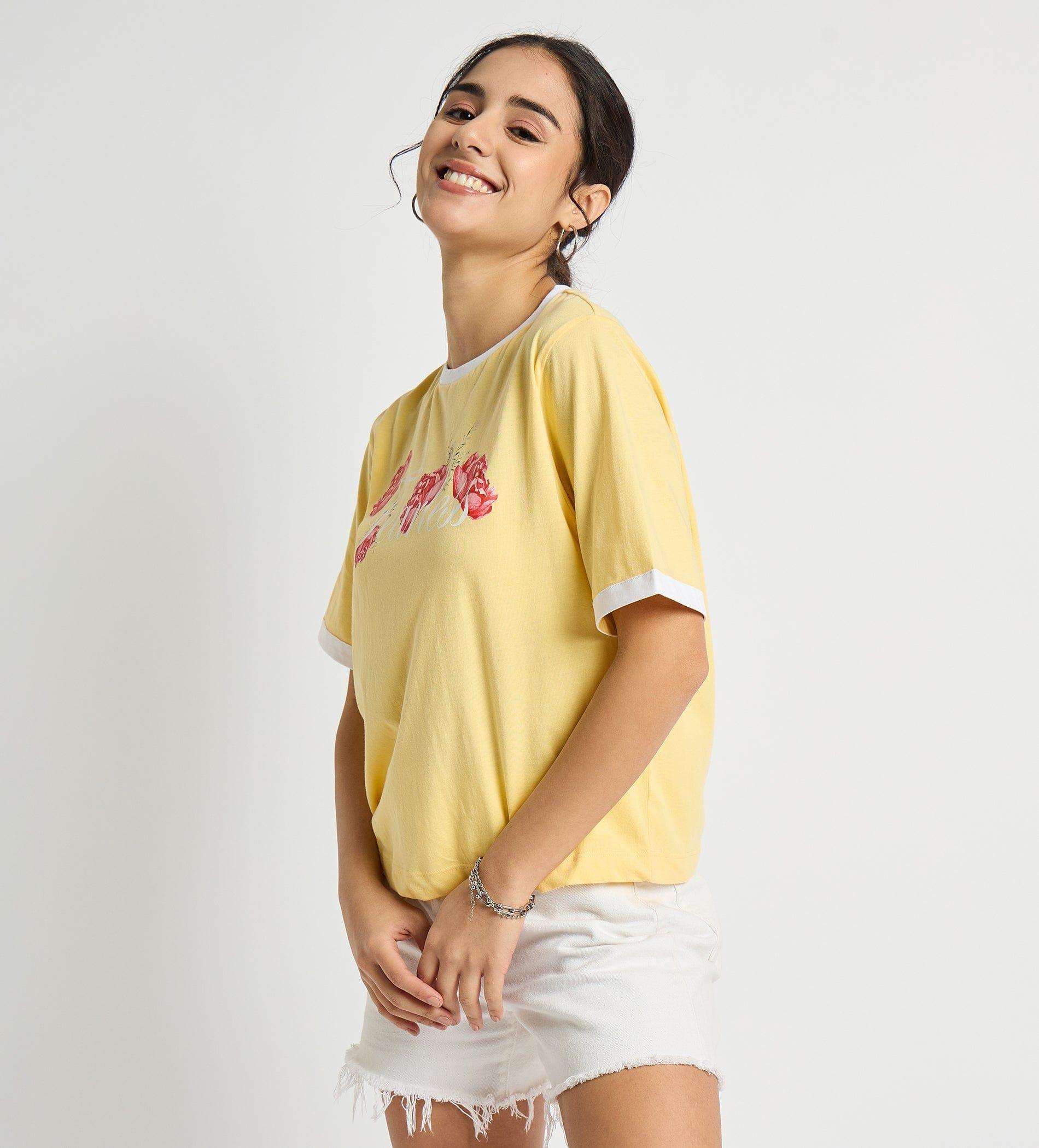 T-shirts T-Shirt Premium Fearless Crop Top