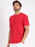 T-shirts T-shirt Texture Waffle Knit T Shirt