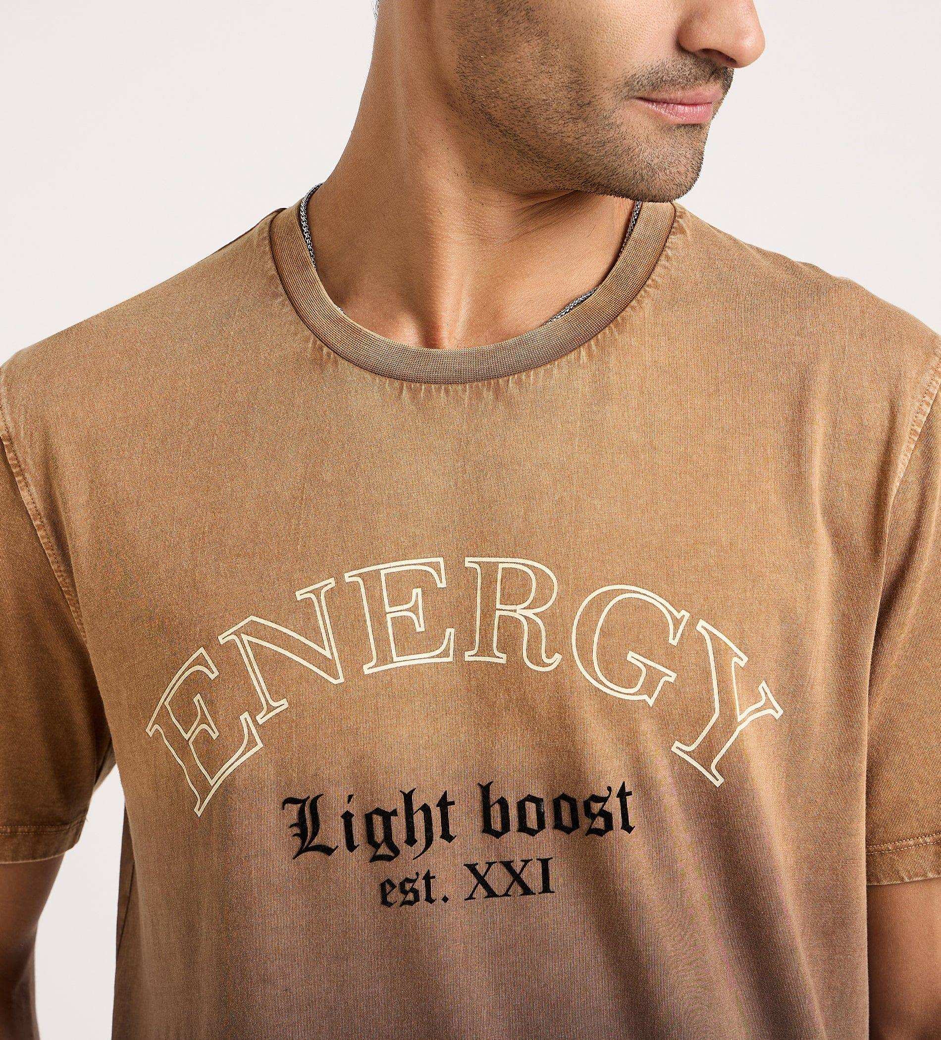 T-Shirts T-Shirt Tonal Text Ombre Effect T-Shirt