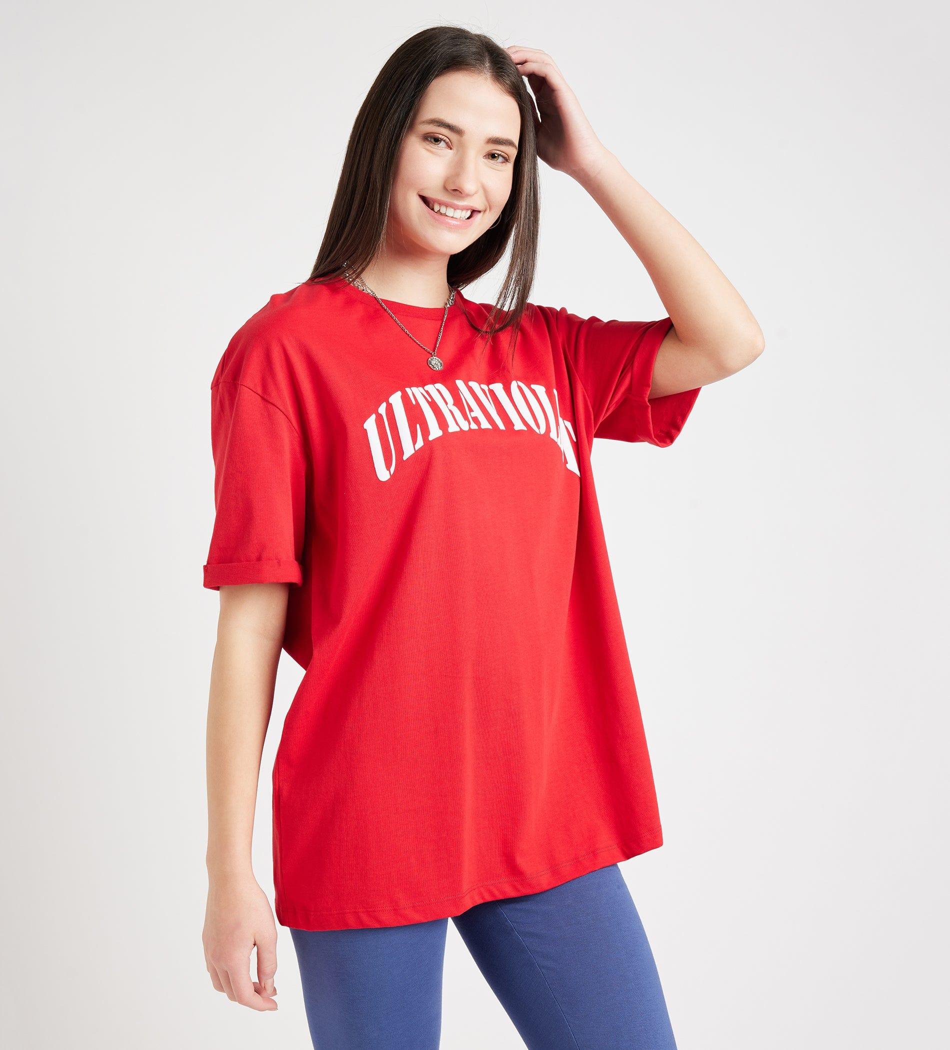 T-shirts T-Shirt Ultraviolet Oversized Tee