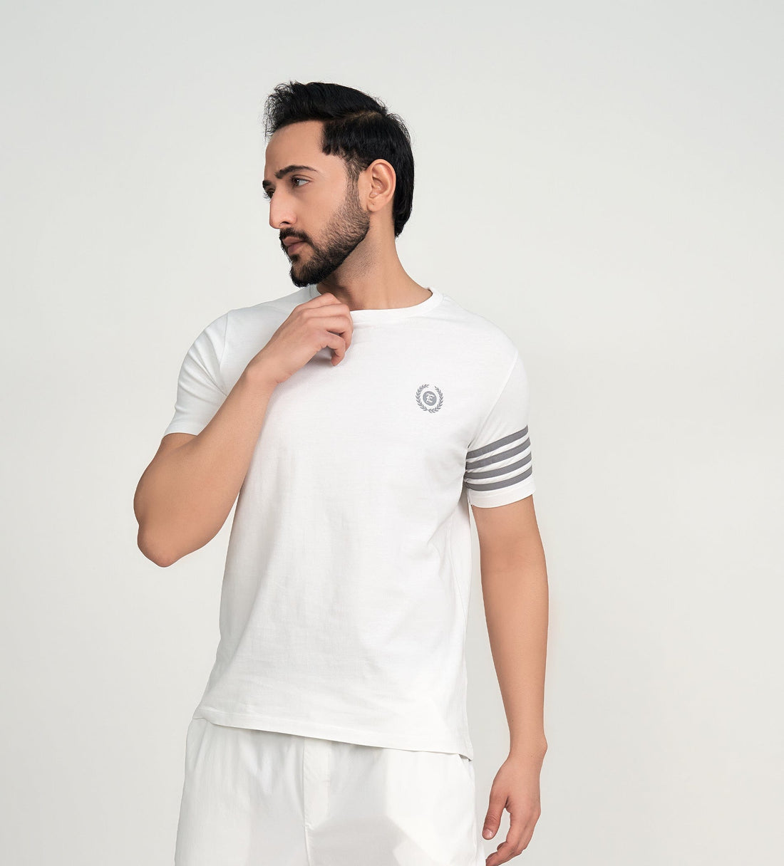 T-Shirts T-Shirt White Minimalist Motion T-shirt