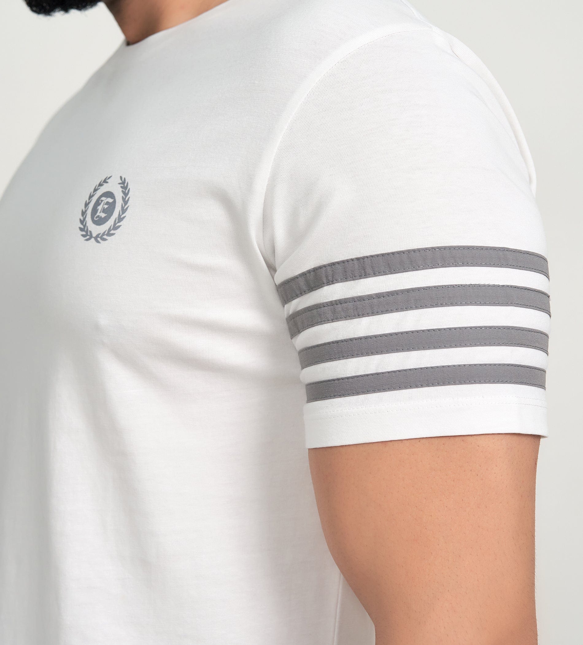 T-Shirts T-Shirt White Minimalist Motion T-shirt