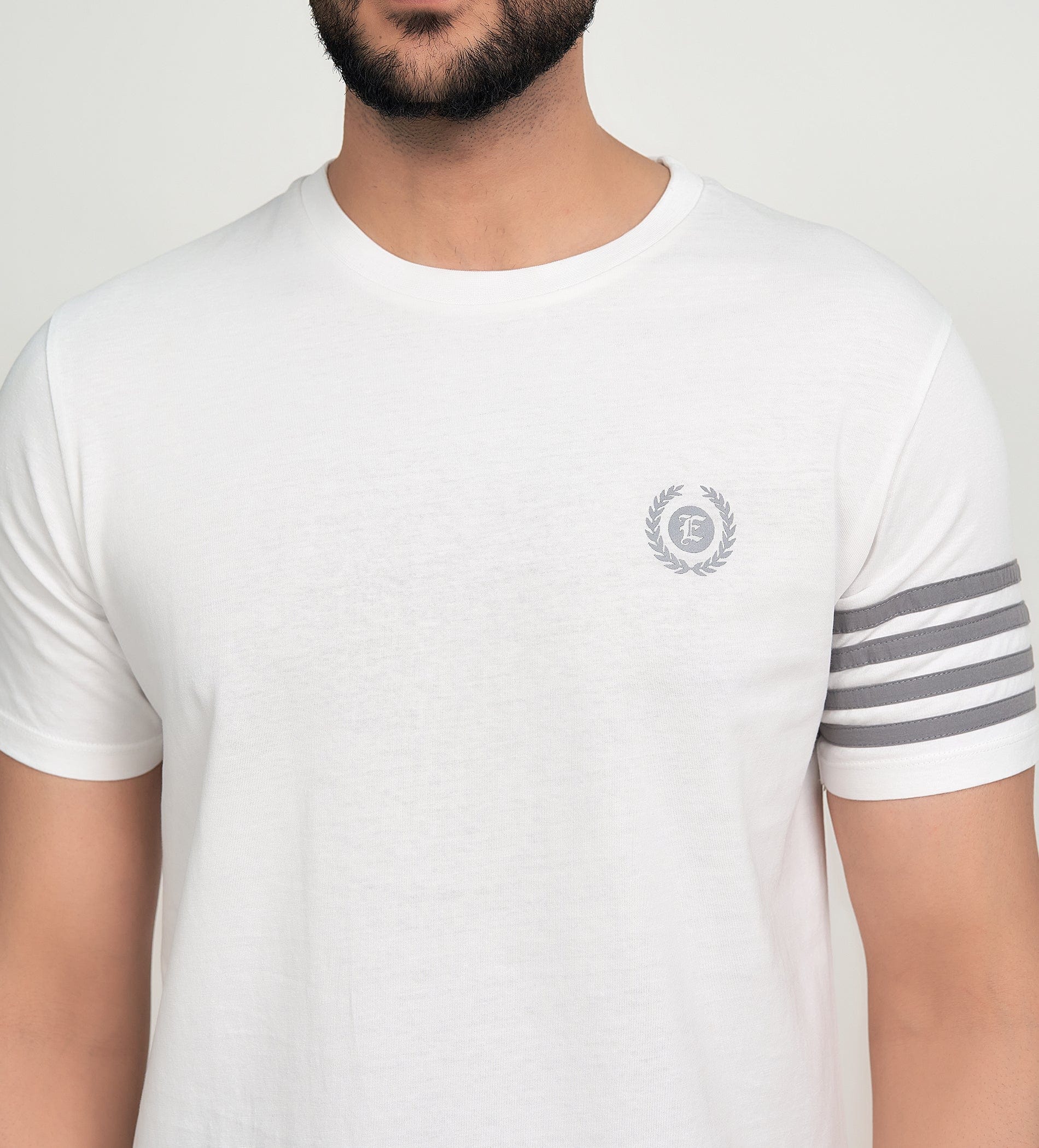 T-Shirts T-Shirt White Minimalist Motion T-shirt