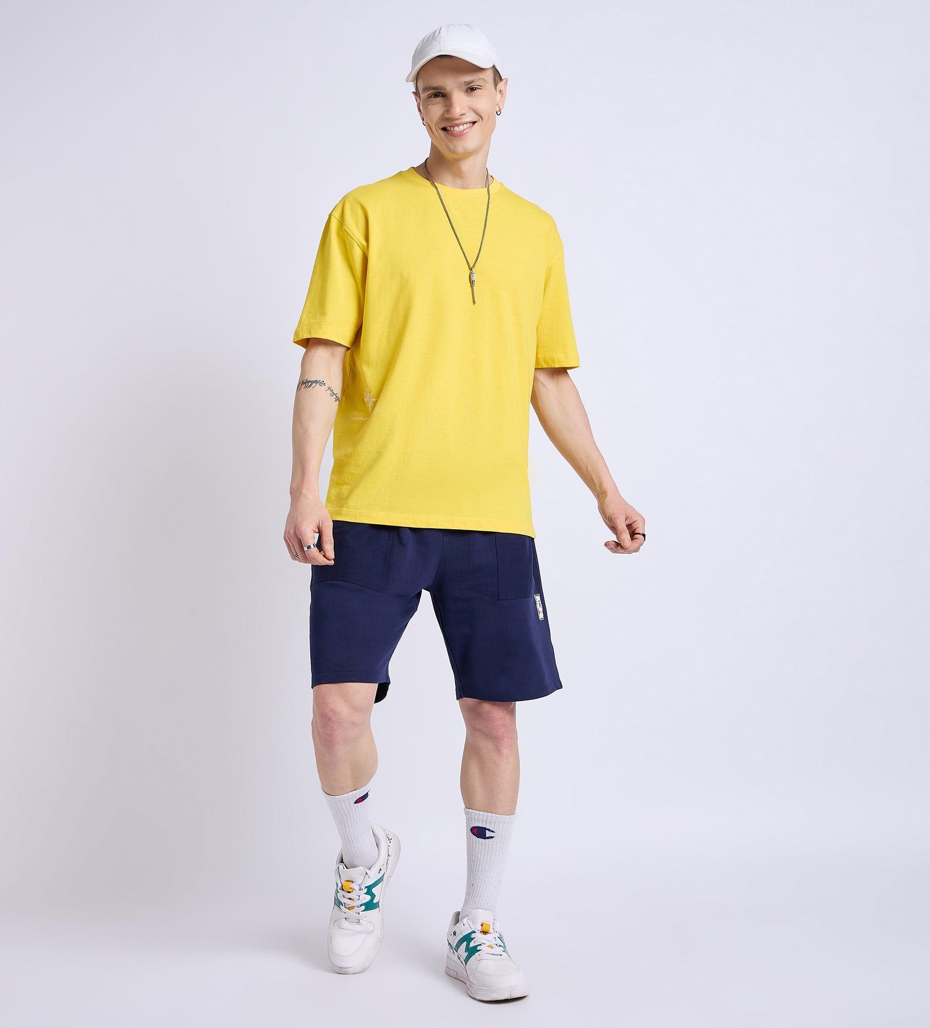 T-Shirts T-Shirt Yellow Sunburst T-shirt For Men