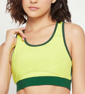 Tanks & Tops Bralette Lime Racerback Bralette for Women