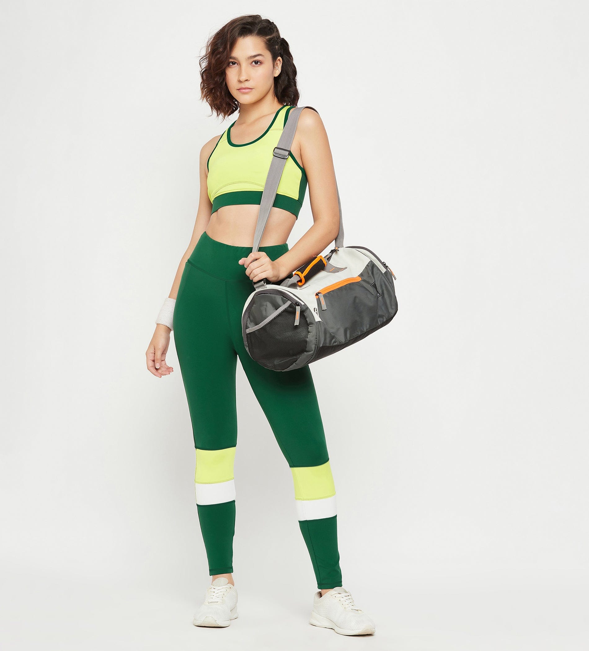 Tanks & Tops Bralette Lime Racerback Bralette for Women