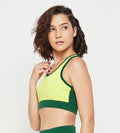 Tanks & Tops Bralette Lime Racerback Bralette for Women