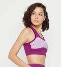 Tanks & Tops Bralette Purple Racerback Bralette for women
