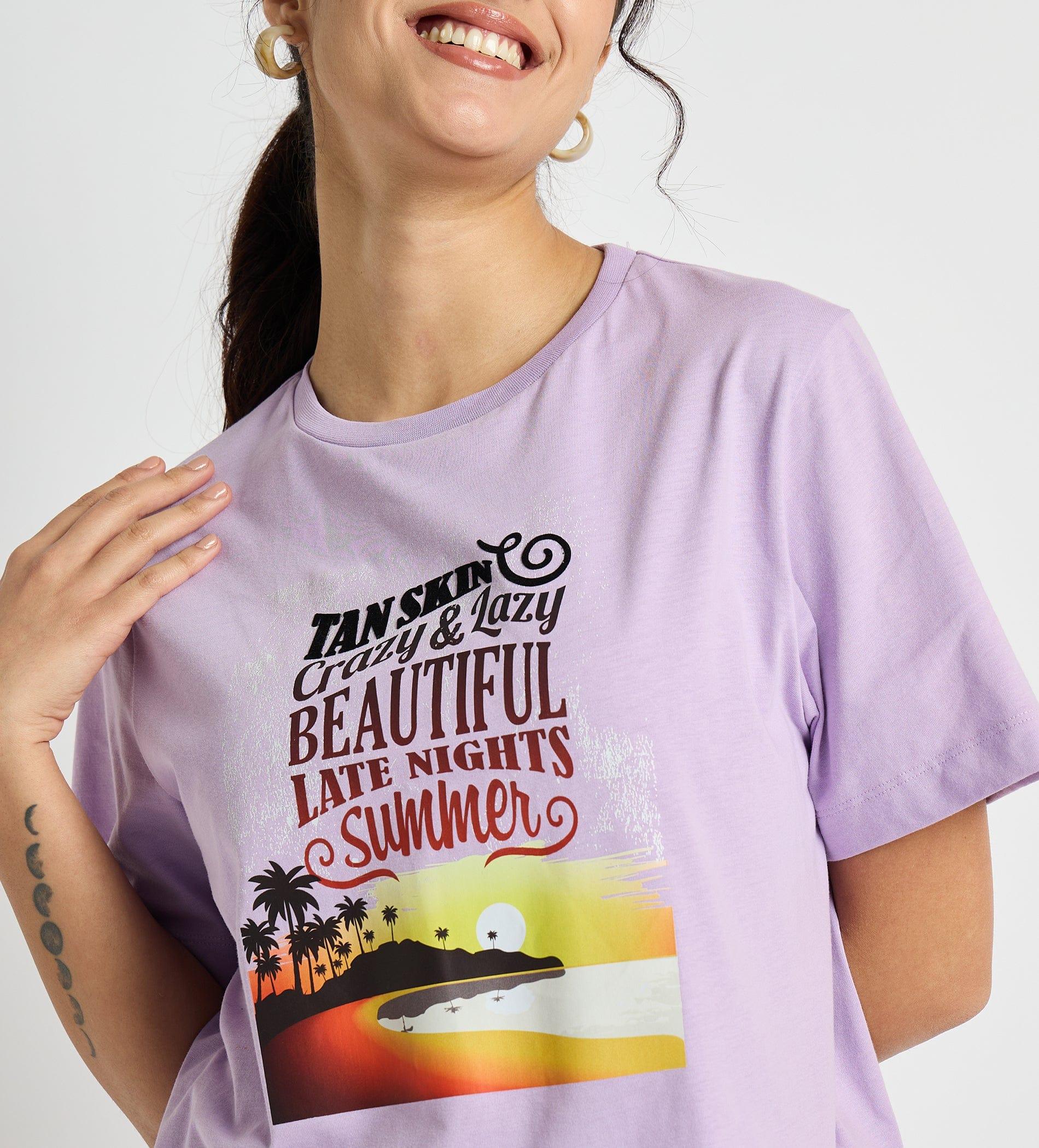 Tanks & Tops Crop Top Seaside Serenity Premium Crop Top
