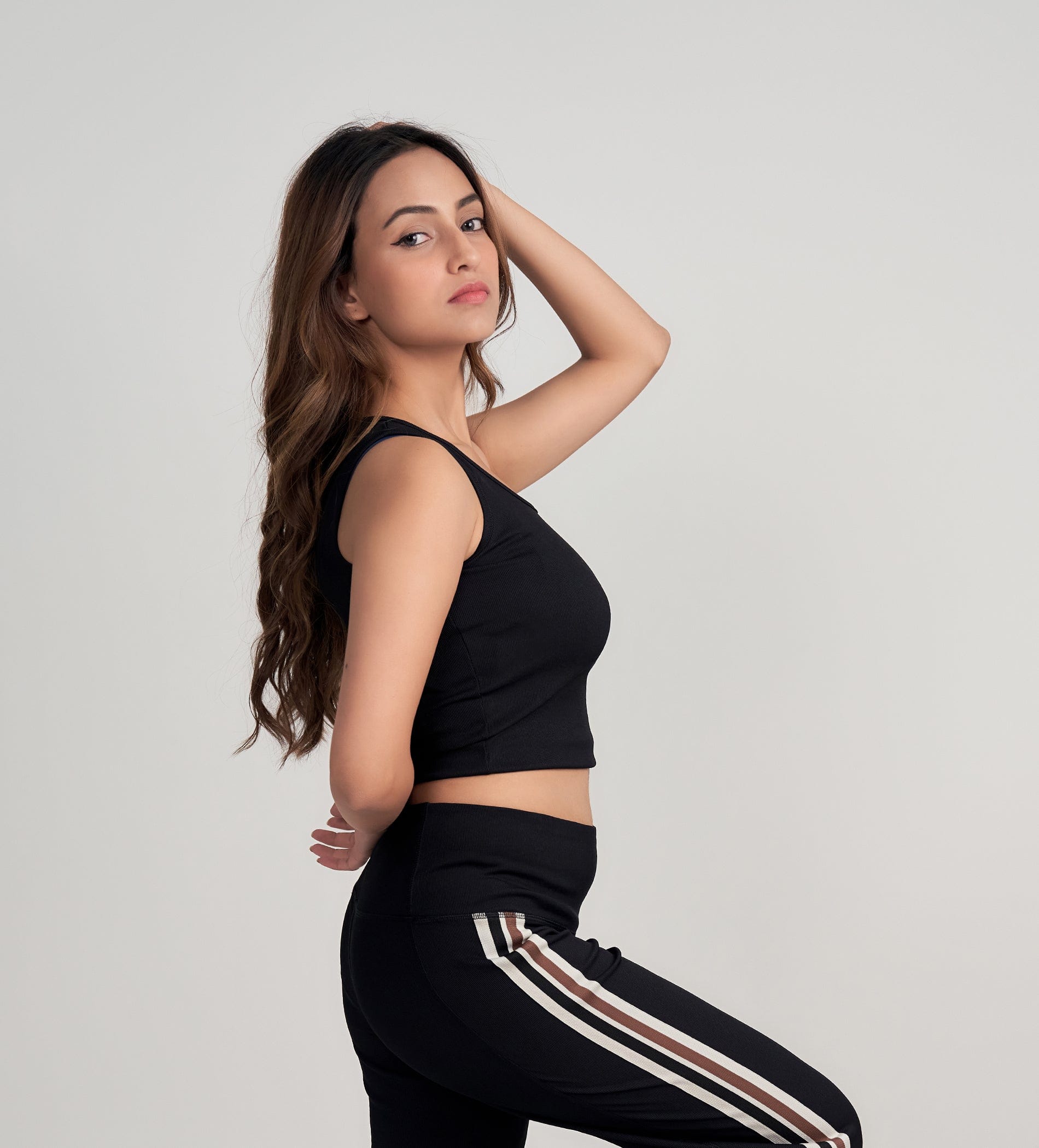 Tanks & Tops Crop Top Sporty & Chic Black Tank