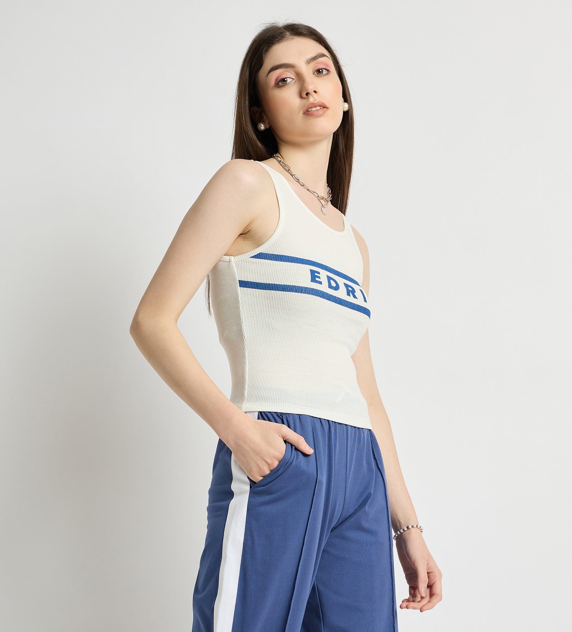 Tanks & Tops Crop Top Streamlined Tank Top