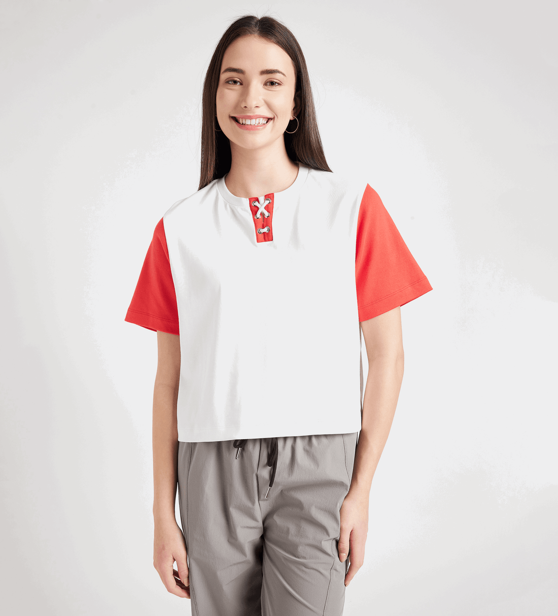 Tanks & Tops Crop Top Sunbreak Reflector Crop Top