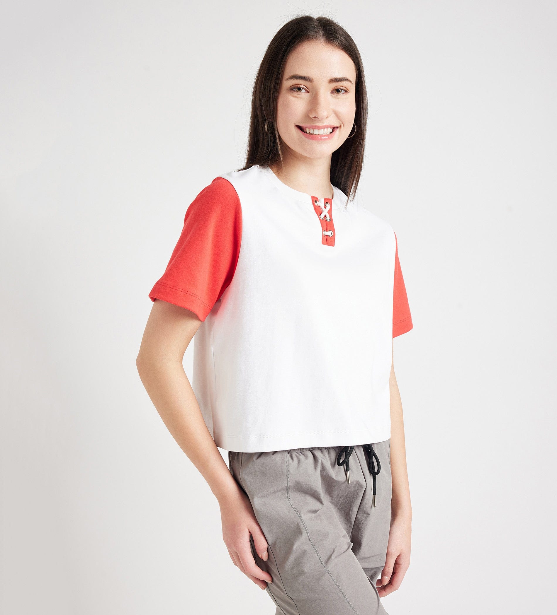 Tanks & Tops Crop Top Sunbreak Reflector Crop Top