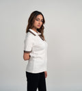 Tanks & Tops Polo T-Shirt Tape Accent Off White T-shirt