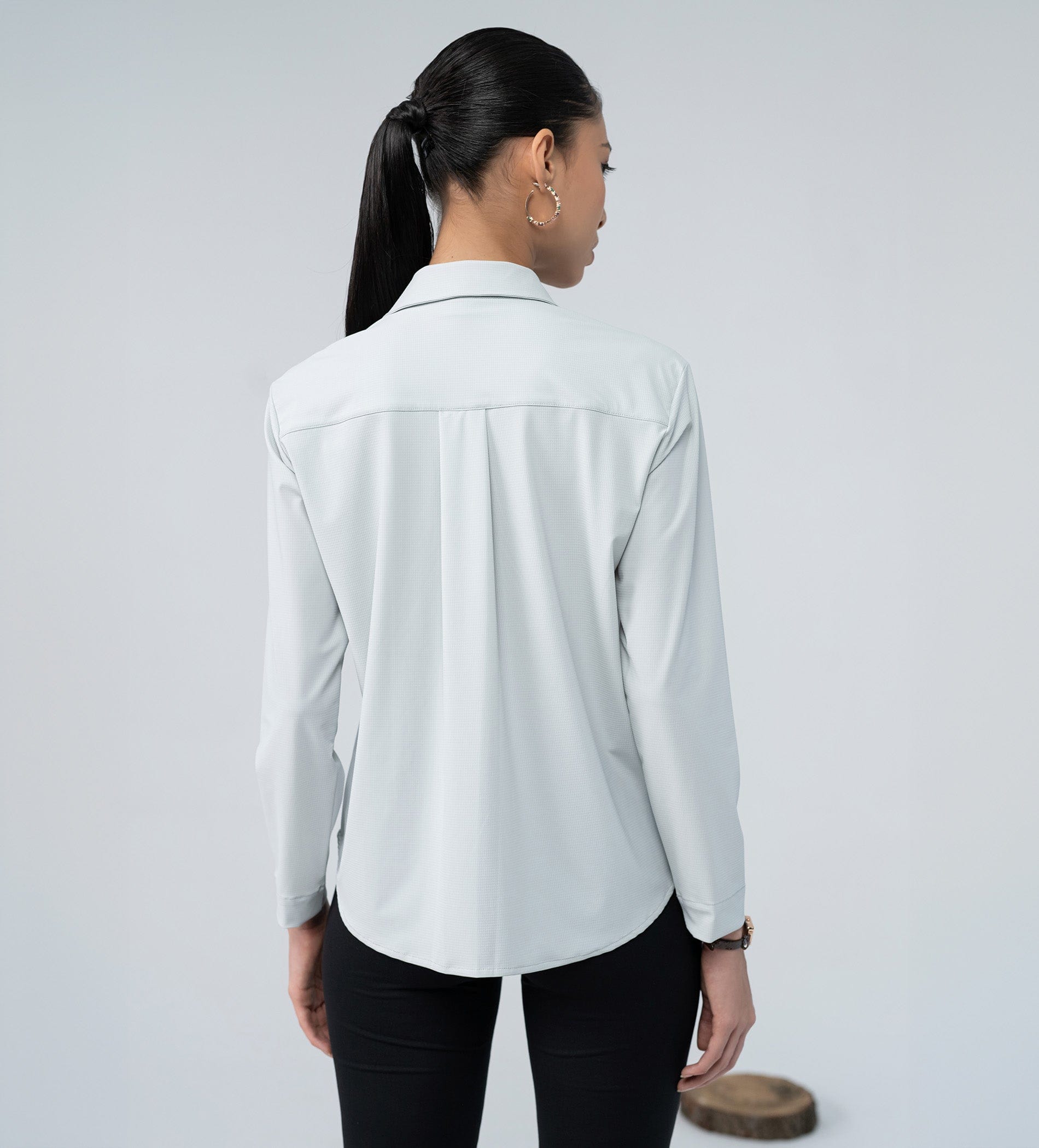 Tanks & Tops POLO TOP grey Sophisticated Polo top