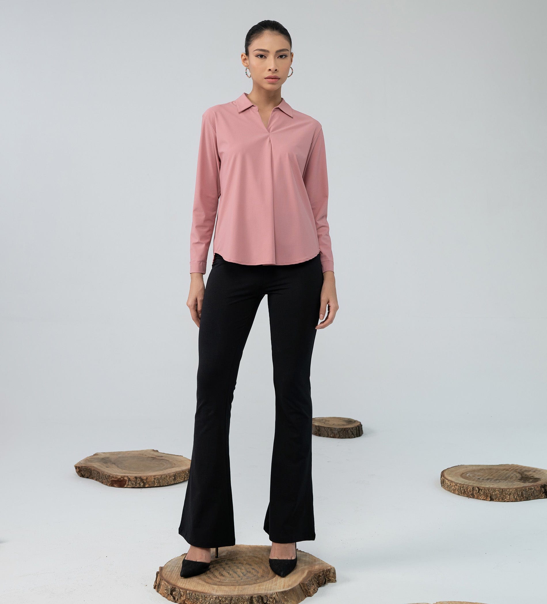 Tanks & Tops POLO TOP Sophisticated pink Polo top