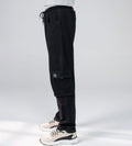 Trackpants Cargos Black Wide-Leg Contrast Men's Trackpant