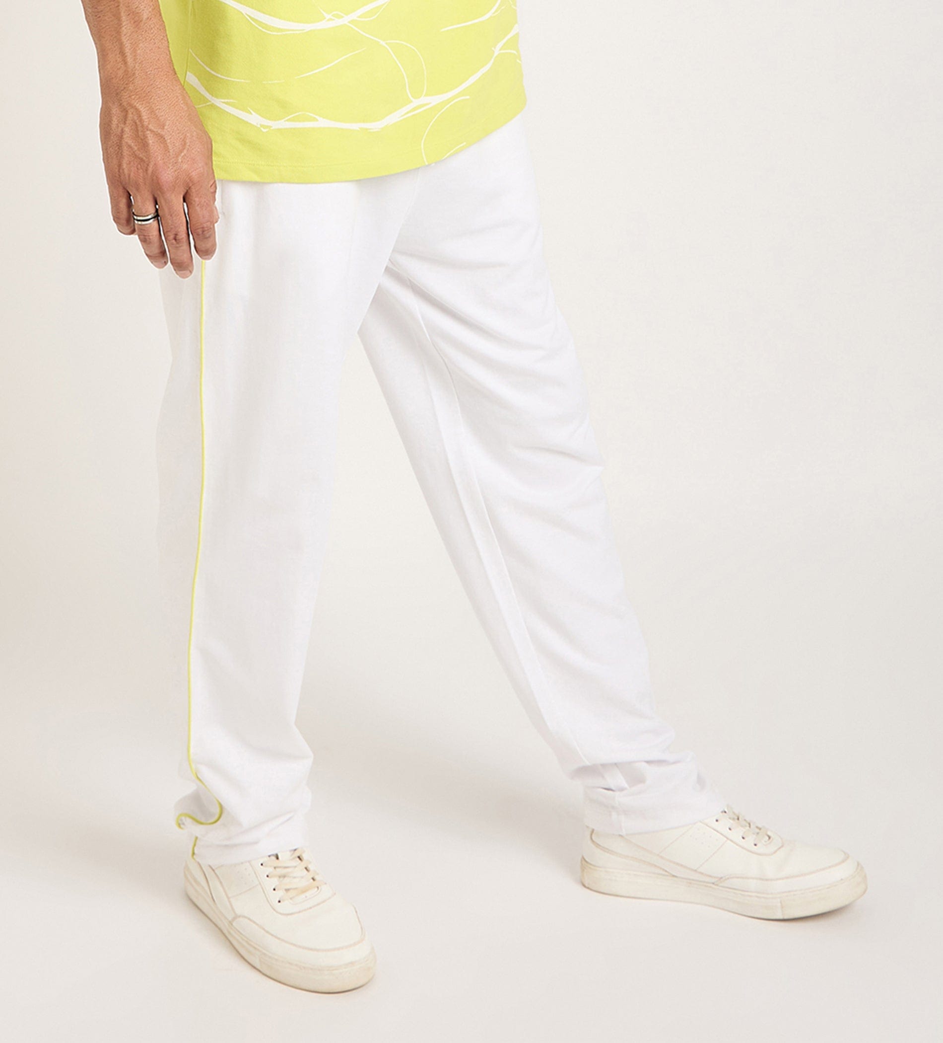 Trackpants Drawstring Trackpants White Trackpants For Men