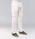 Trackpants Drawstring Trackpants White Ultimate Utility Reflective Cargo Trackpants