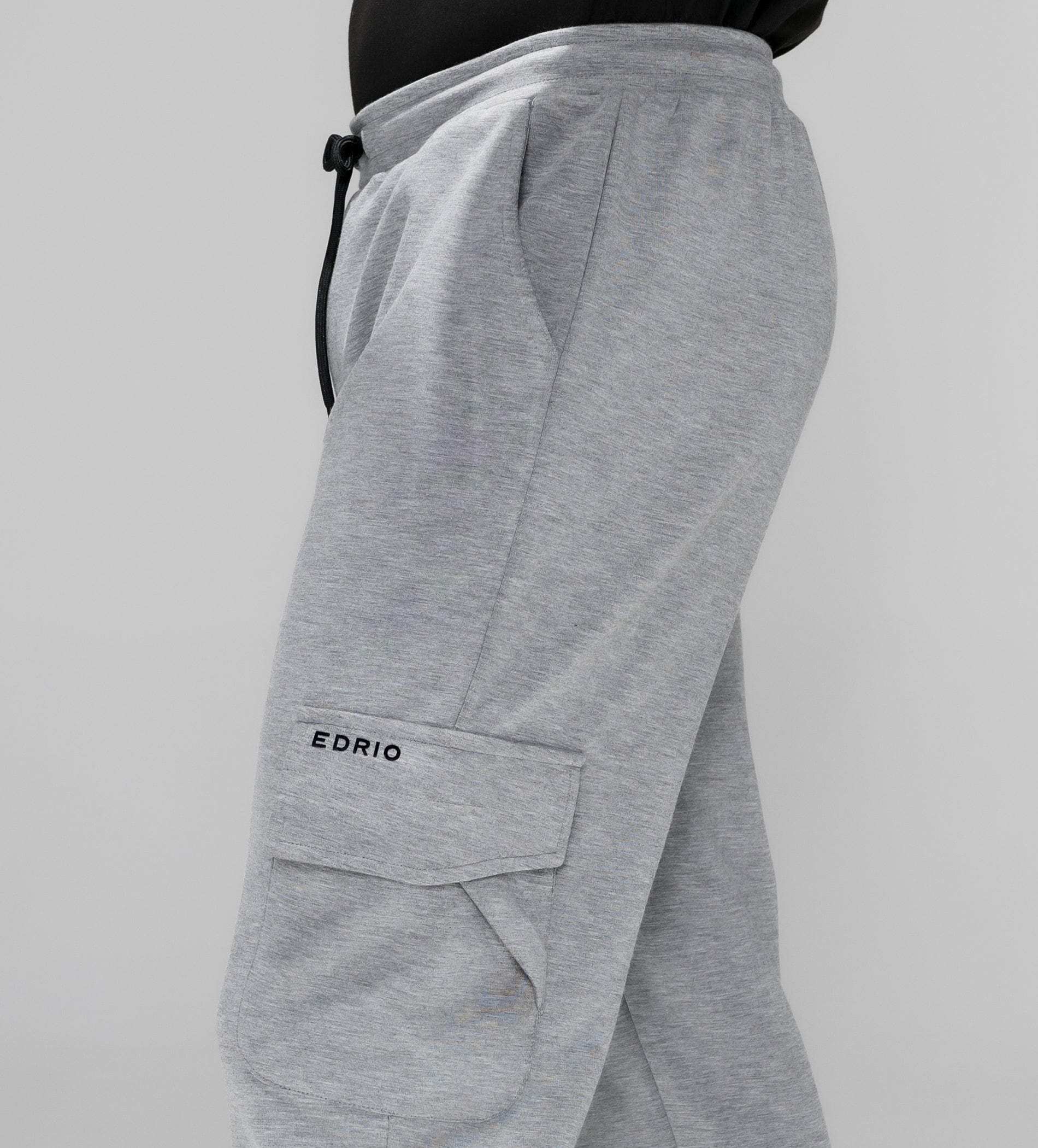 Trackpants JOGGER FIT Grey Utility Drift Cargo Trackpants