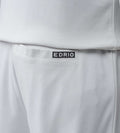 Trackpants JOGGER FIT White Ribbed Strides Trackpants