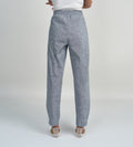 Trackpants STRAIGHT FIT TRACKPANTS Indigo Straight Pants with Button