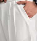 Trackpants STRAIGHT FIT TRACKPANTS Luxe Waffle Fit trackpants