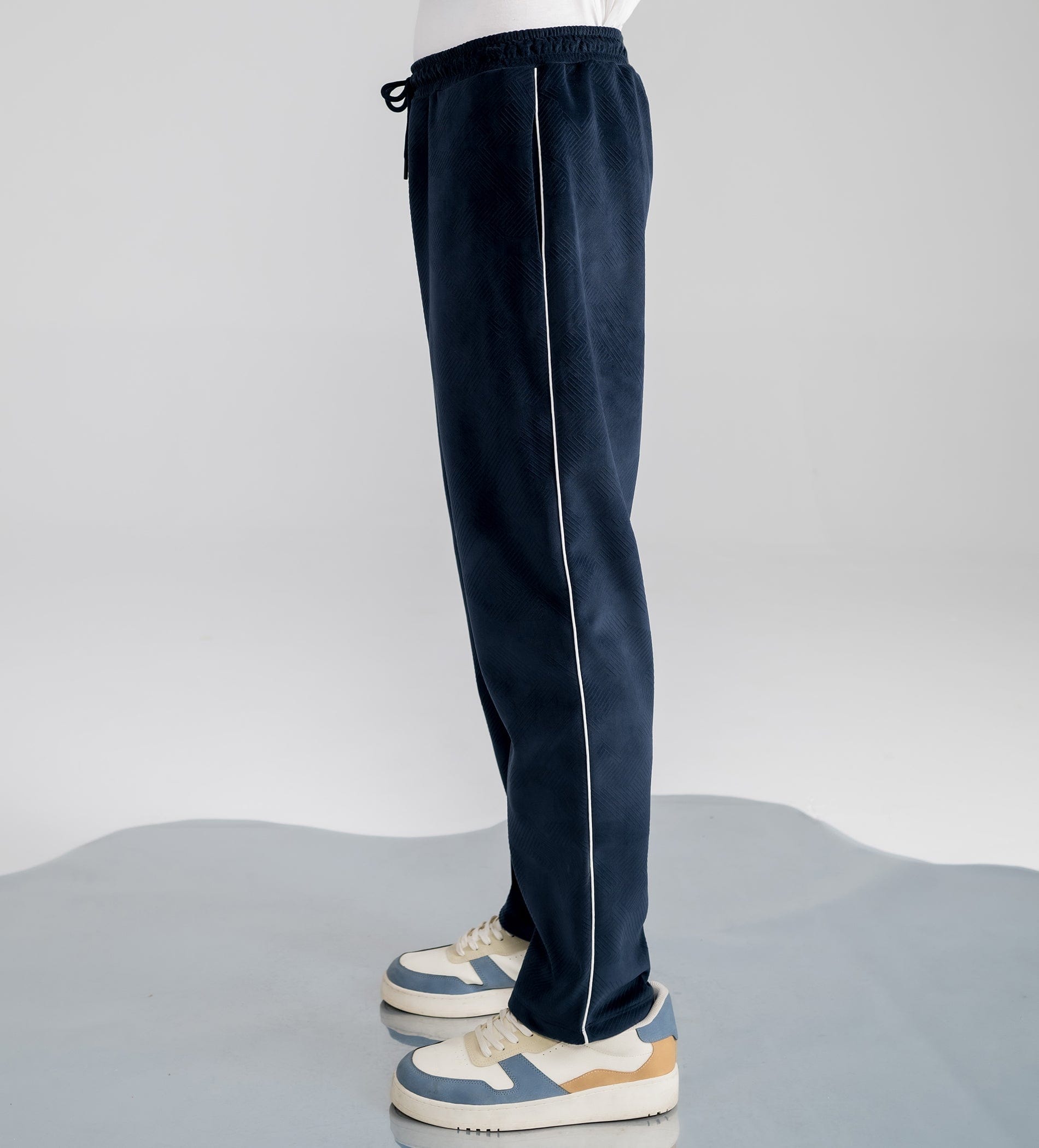 Trackpants STRAIGHT FIT TRACKPANTS Navy Heatwave trackpants