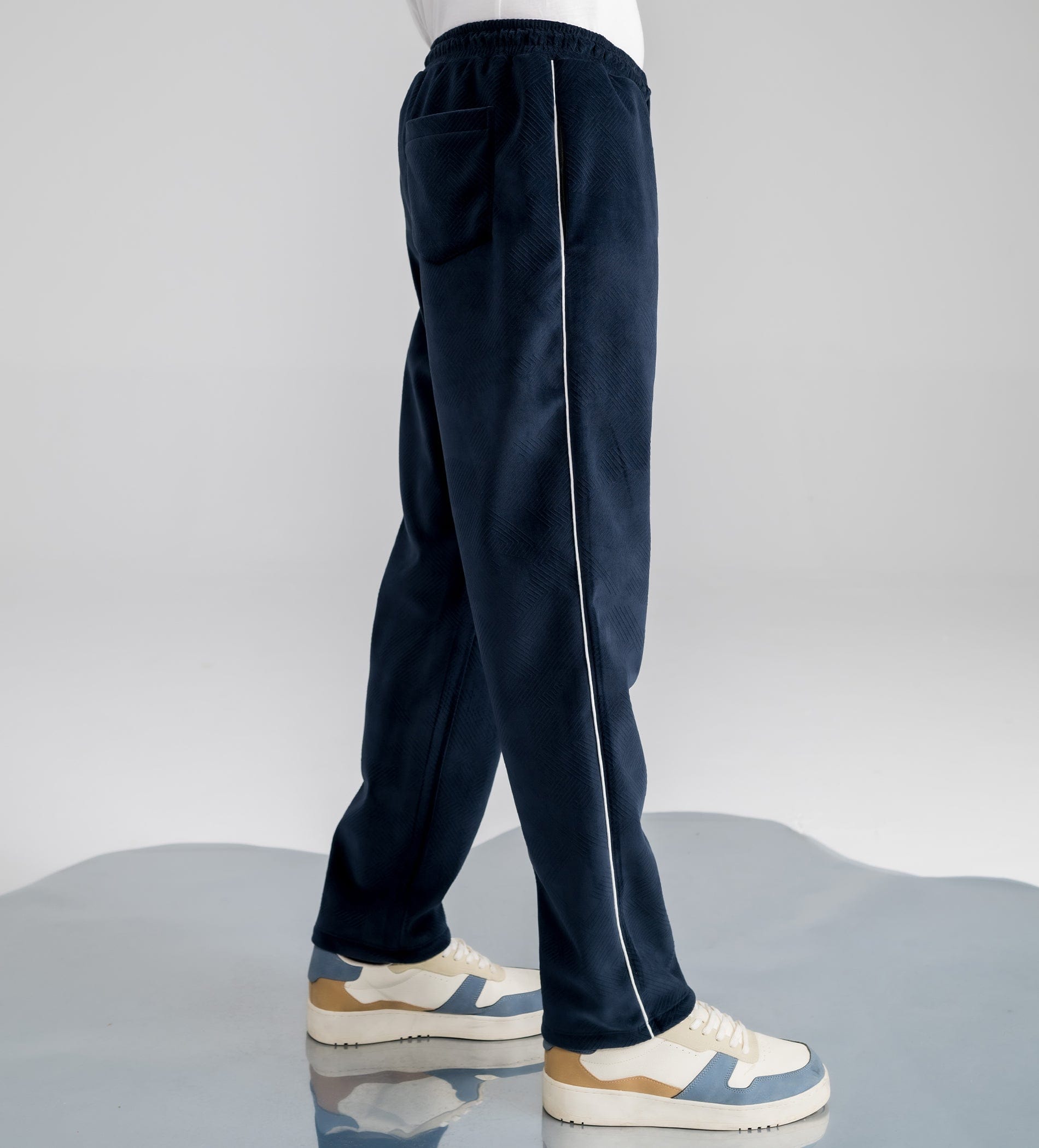 Trackpants STRAIGHT FIT TRACKPANTS Navy Heatwave trackpants