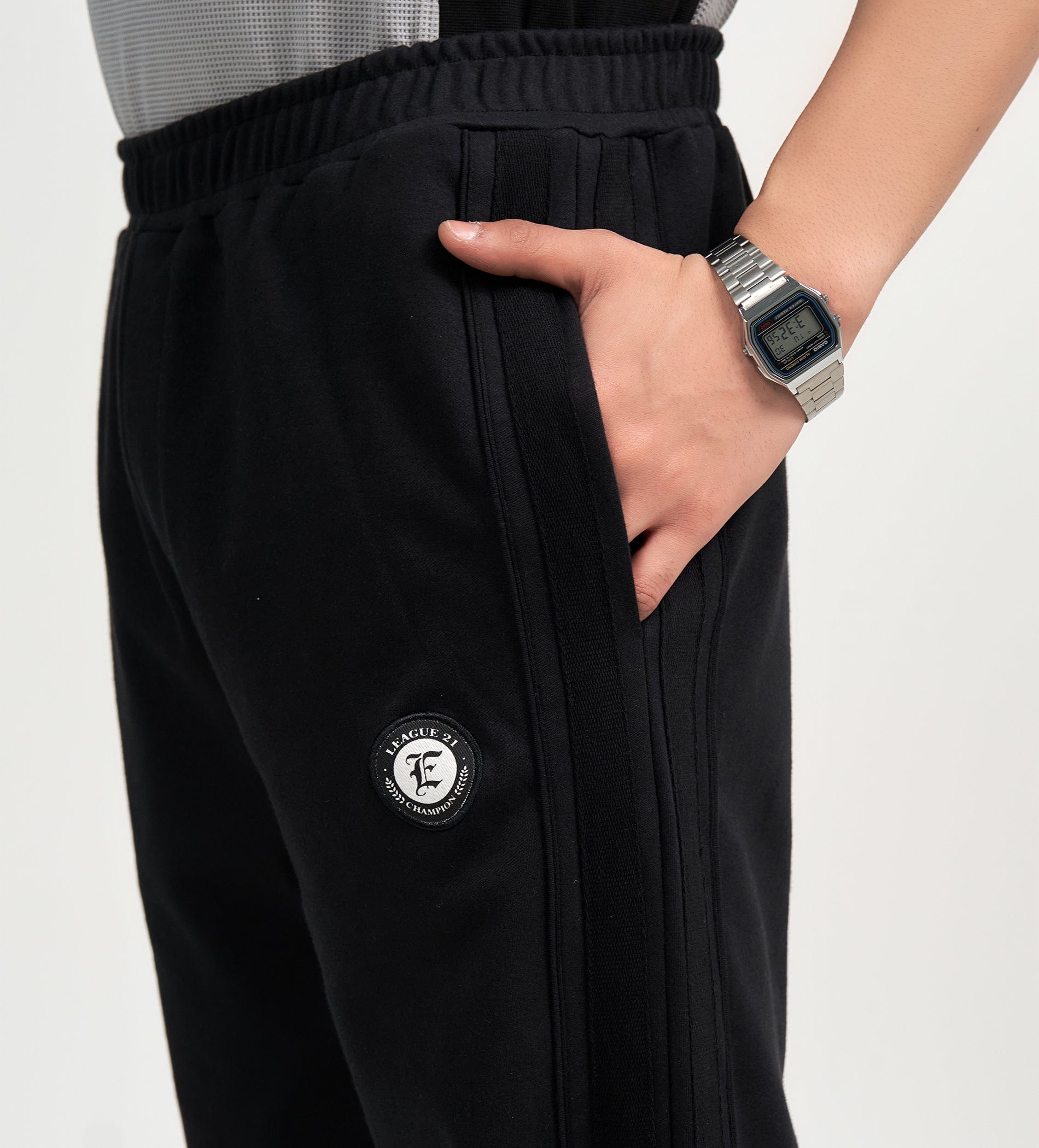 Trackpants STRAIGHT FIT TRACKPANTS Signature Terry Panel Track