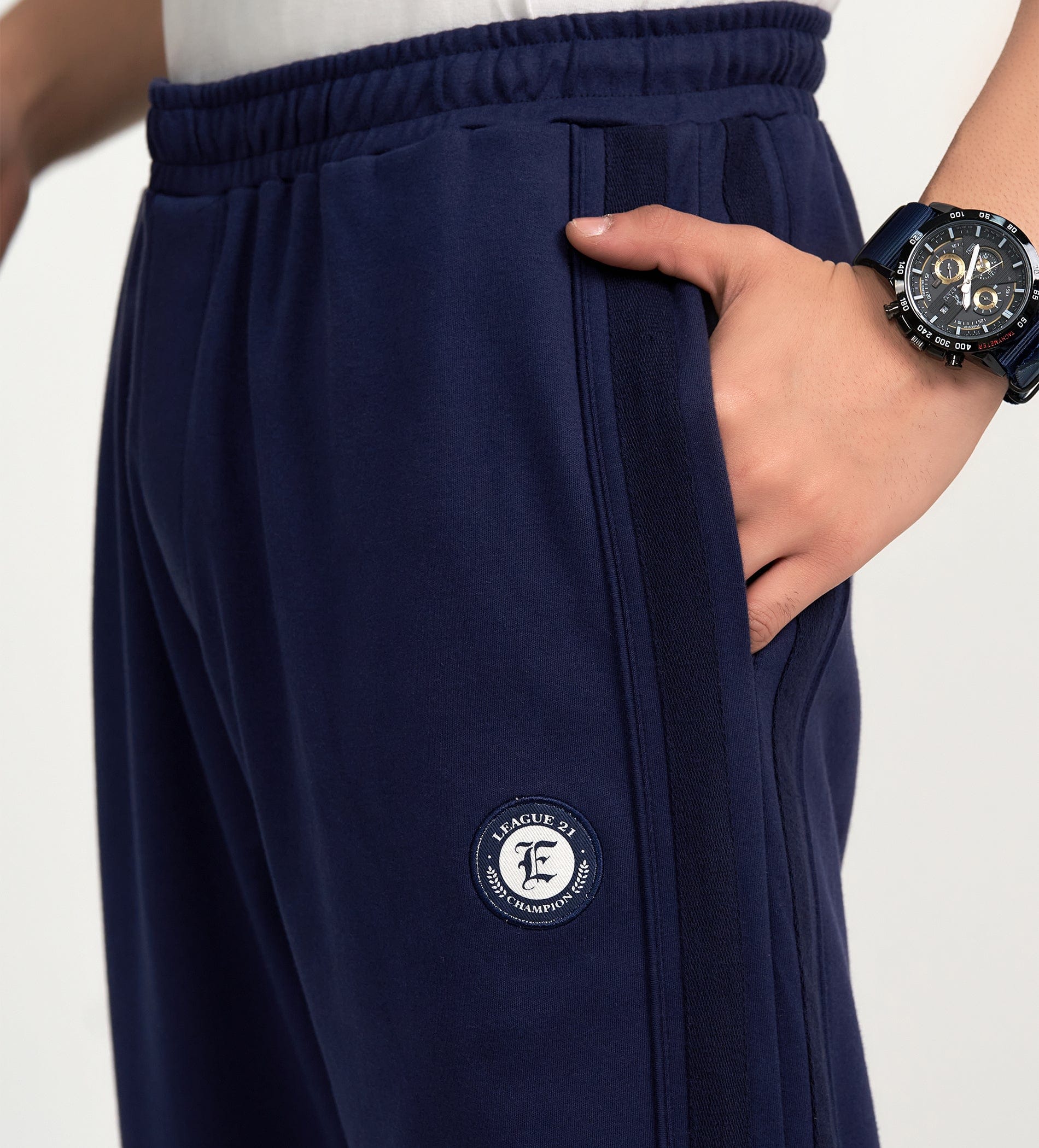 Trackpants STRAIGHT FIT TRACKPANTS Signature Terry Panel Track