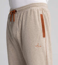 Trackpants STRAIGHT FIT TRACKPANTS Stitched Warmth Beige melange Trackpants