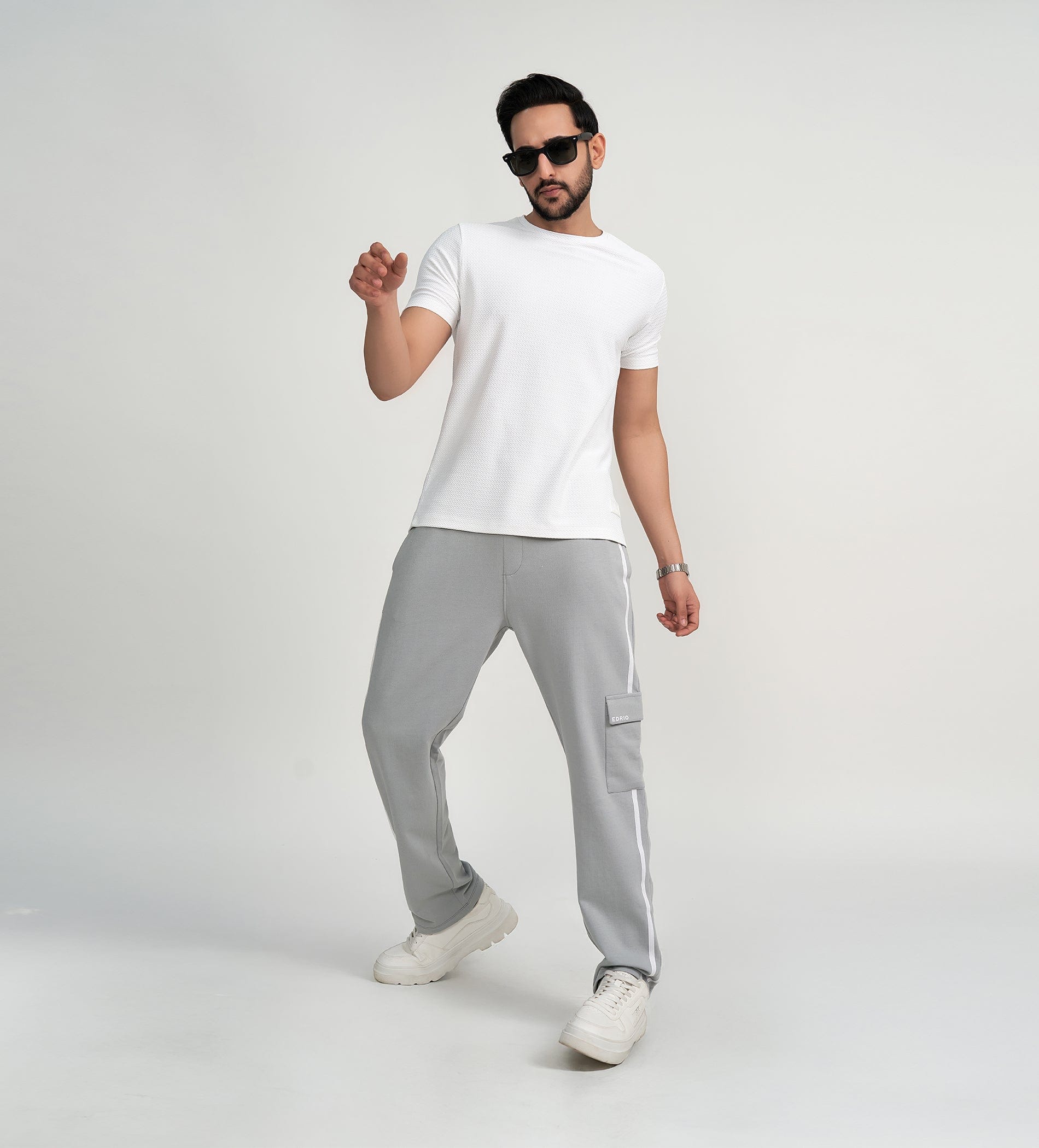 Trackpants STRAIGHT FIT TRACKPANTS Stripe Balance trackpants