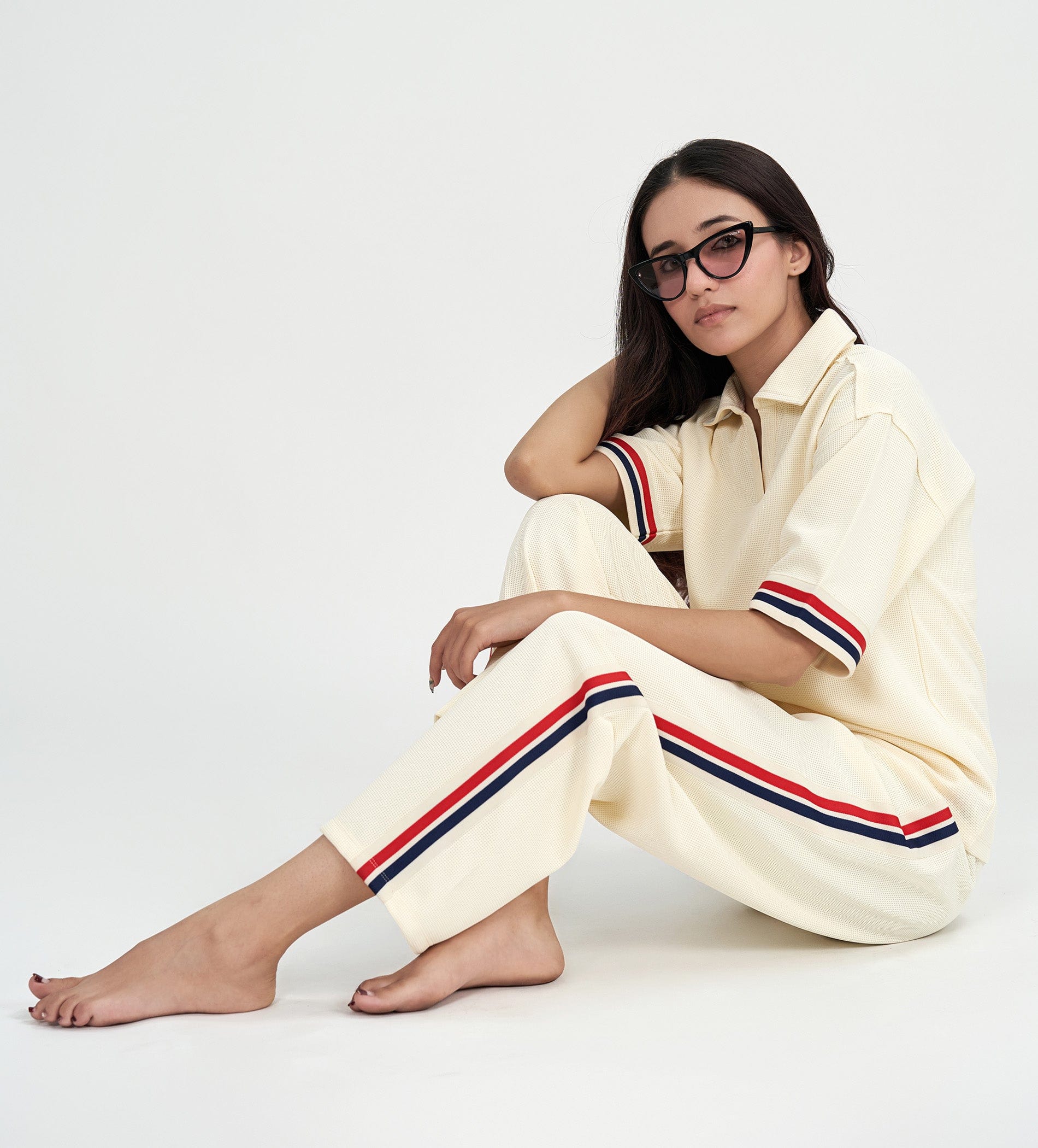 Trackpants Trackpant Contrast Flow Bottoms