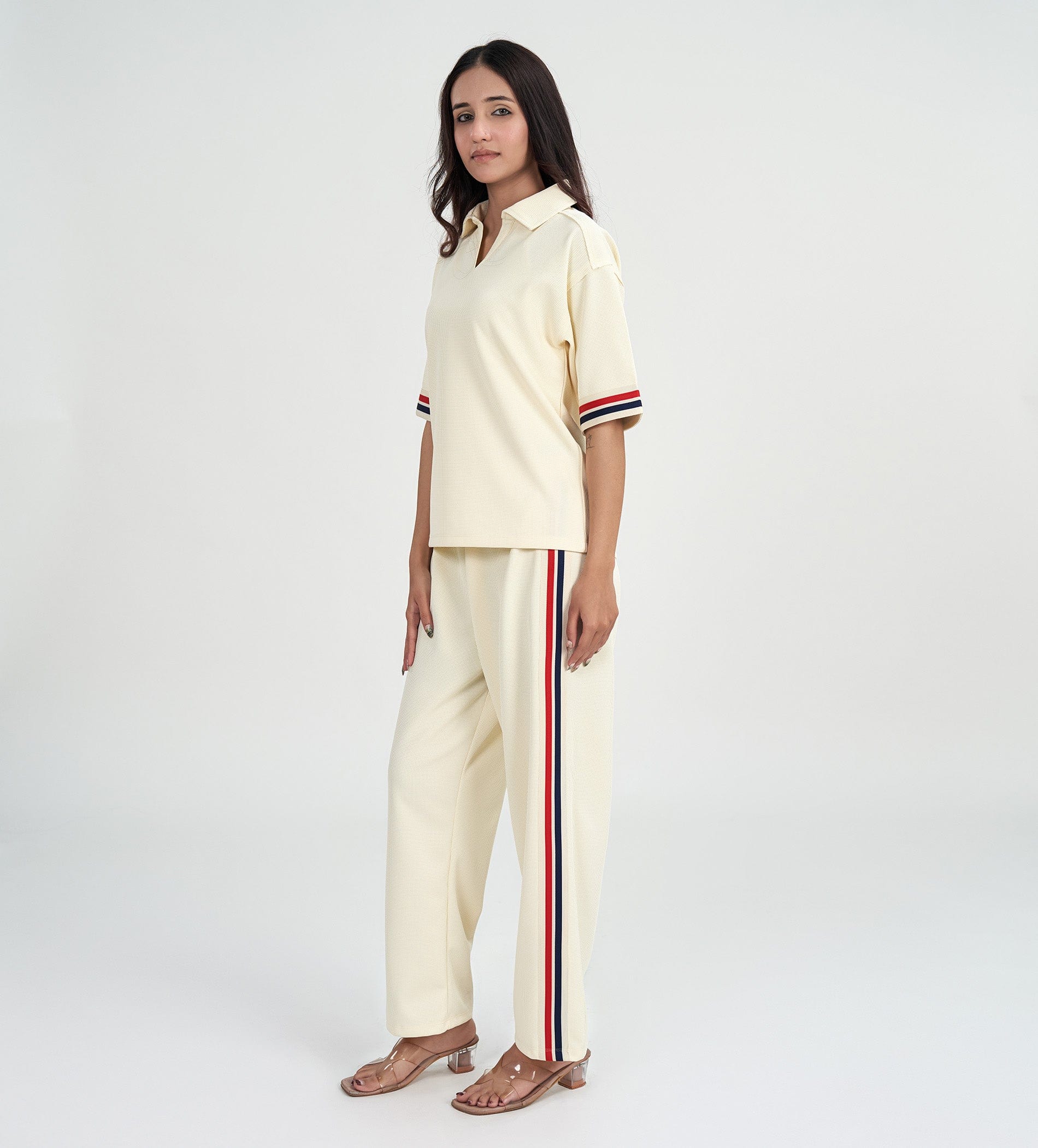 Trackpants Trackpant Contrast Flow Bottoms