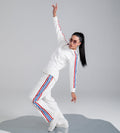 Trackpants Wide Leg Trackpant Am to pm wide leg white trackpant